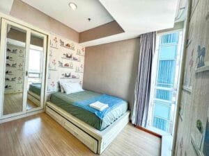 Second bedroom at Trillium Residence Surabaya
