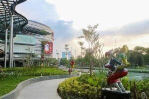 Mall entrance