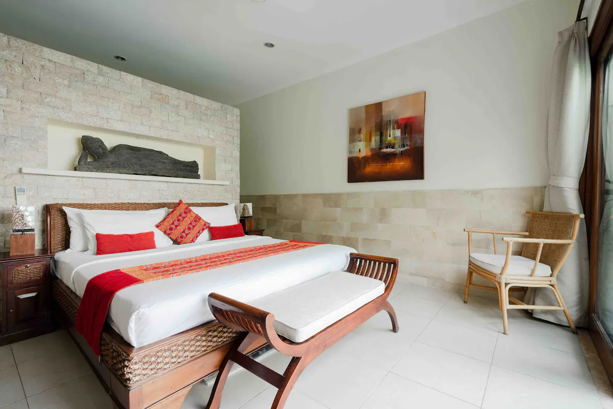 Bedroom at Villa Carissa, Seminyak