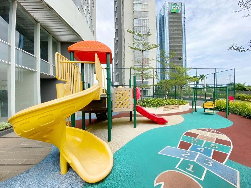 Outdoor children's playground