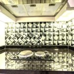Dapur apartemen 2br sophisticated surabaya di via tower ciputra world
