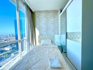 The 2nd bedroom 2br surabaya apartment at via tower