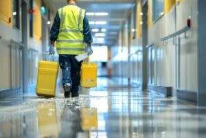 Cleaning service at a Le Ciel Hospitality property