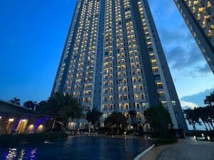 Pemandangan area properti