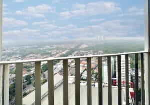 Private balcony