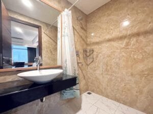 First bathroom