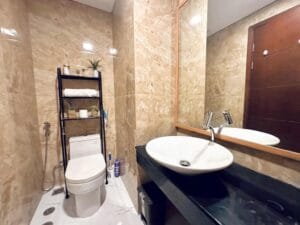 First bathroom details