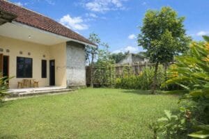 A bright peaceful backyard purisani