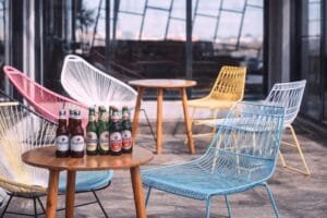 Sudut lain tempat duduk rooftop