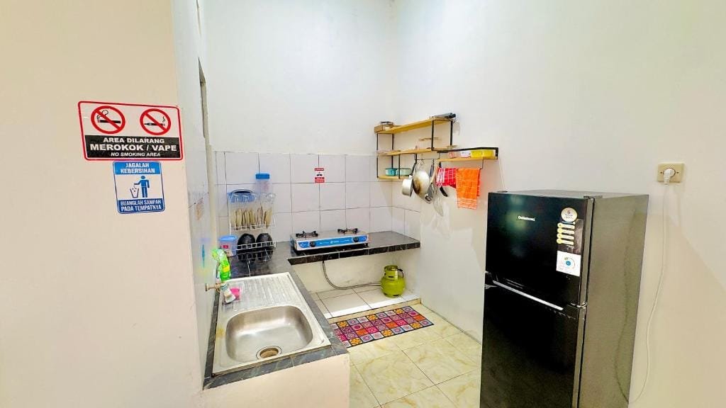 Kitchen at Purisani house in Sleman