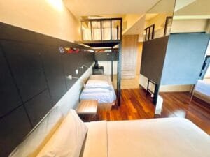 Open-plan Love family suite in East Surabaya
