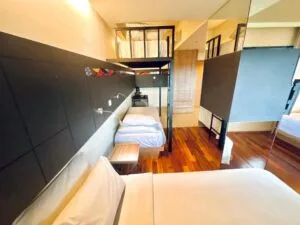 Open-plan Love family suite in East Surabaya