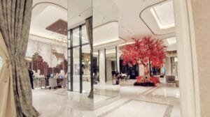 Benson Tower lobby