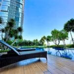 Pool and lounger benson 2br surabaya