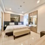 1st bedroom modern chic trillium 2br surabaya