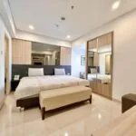 1st bedroom modern chic trillium 2br surabaya