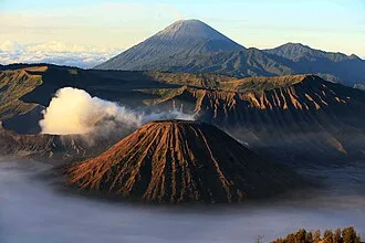 Mount Bromo in the morning